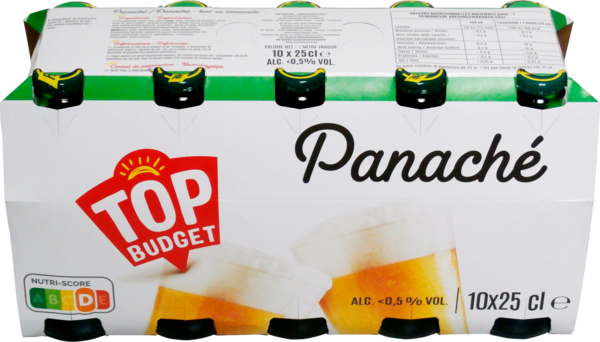 TOP BUDGET PANACHÉ 
 code EAN 3410280140308 