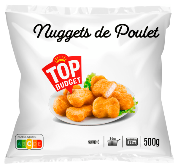 NUGGETS DE POULET SURGELÉS 
