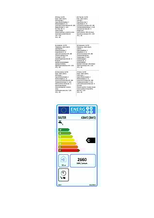 SAUTER Chauffe-eau mono stéatite vertical mural...