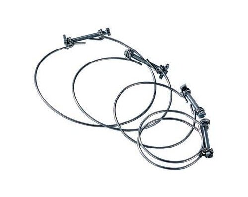 collier de serrage diamètre 80 mm en acier zingué