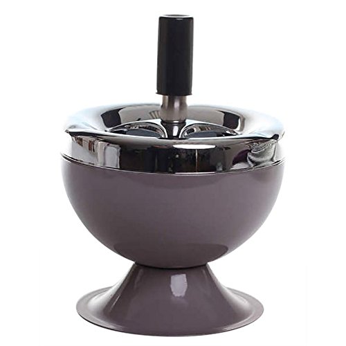 Maison futée - Cendrier métal color Design - Gris