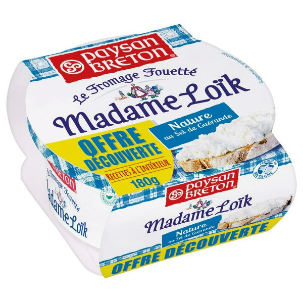 LE FROMAGE FOUETTÉ MADAME LOÏK PAYSAN BRETON