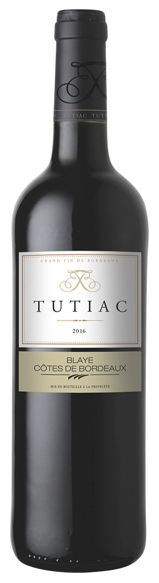 Tutiac A.O.P. Blaye côtes de Bordeaux rouge Tutiac code EAN 3412911019137 