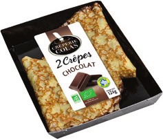 CRÊPES FOURRÉES CHOCOLAT BIO  3413900002444 (3413900002444)