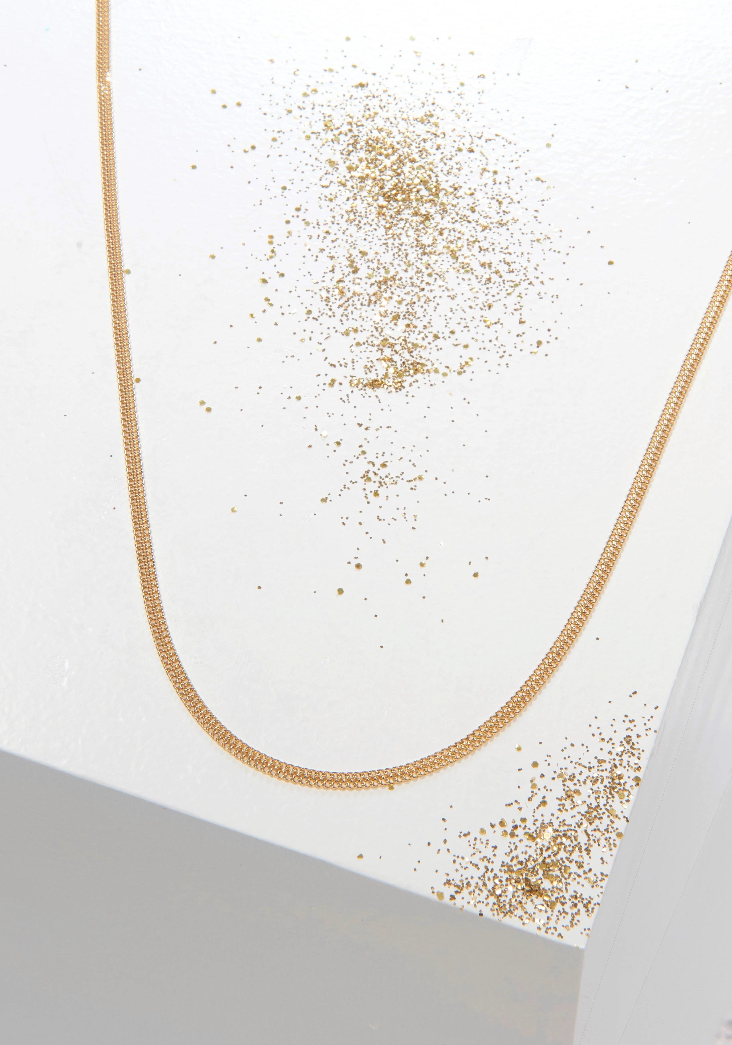 ANONYME Collier or jaune 750 millièmes maille plate 3414021993420 (3414021993420)
