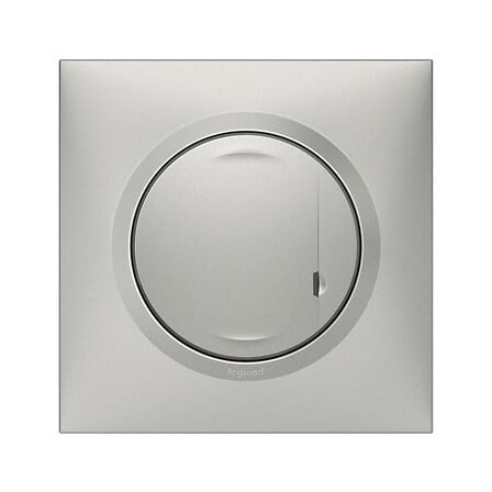 LEGRAND Interrupteur filaire connecté - Aluminium
