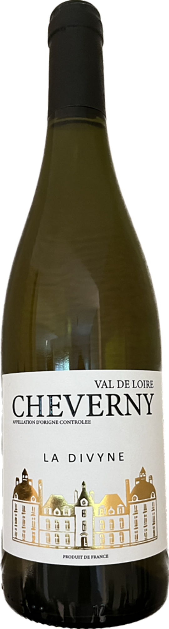 LES VIGNERONS DE MONT-PRÈS-CHAMBORD - LA DIVYNE 2022 AOP CHEVERNY 
BLANC SEC code EAN 3415287501190 