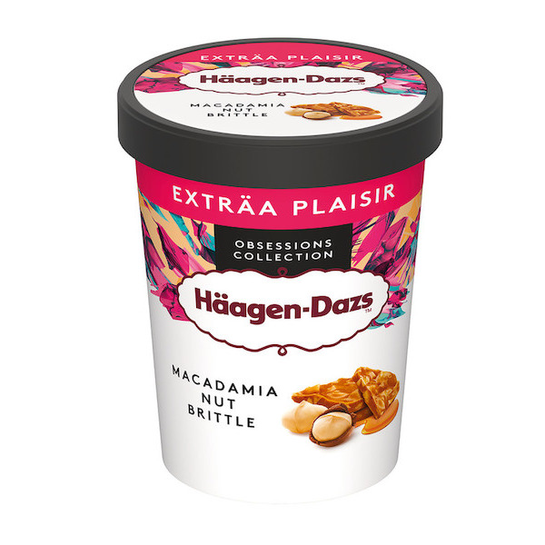  SUR TOUTE LA GAMME DES GLACES HAAGEN-DAZS code EAN 3415580501019 