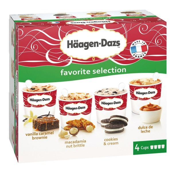 MINI POTS CRÈME GLACÉE HÄAGEN-DAZS