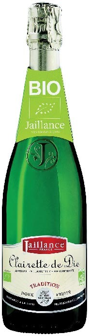  AOC**** CLAIRETTE DE DIE TRADITION BIO “JAILLANCE” code EAN 3416140120220 