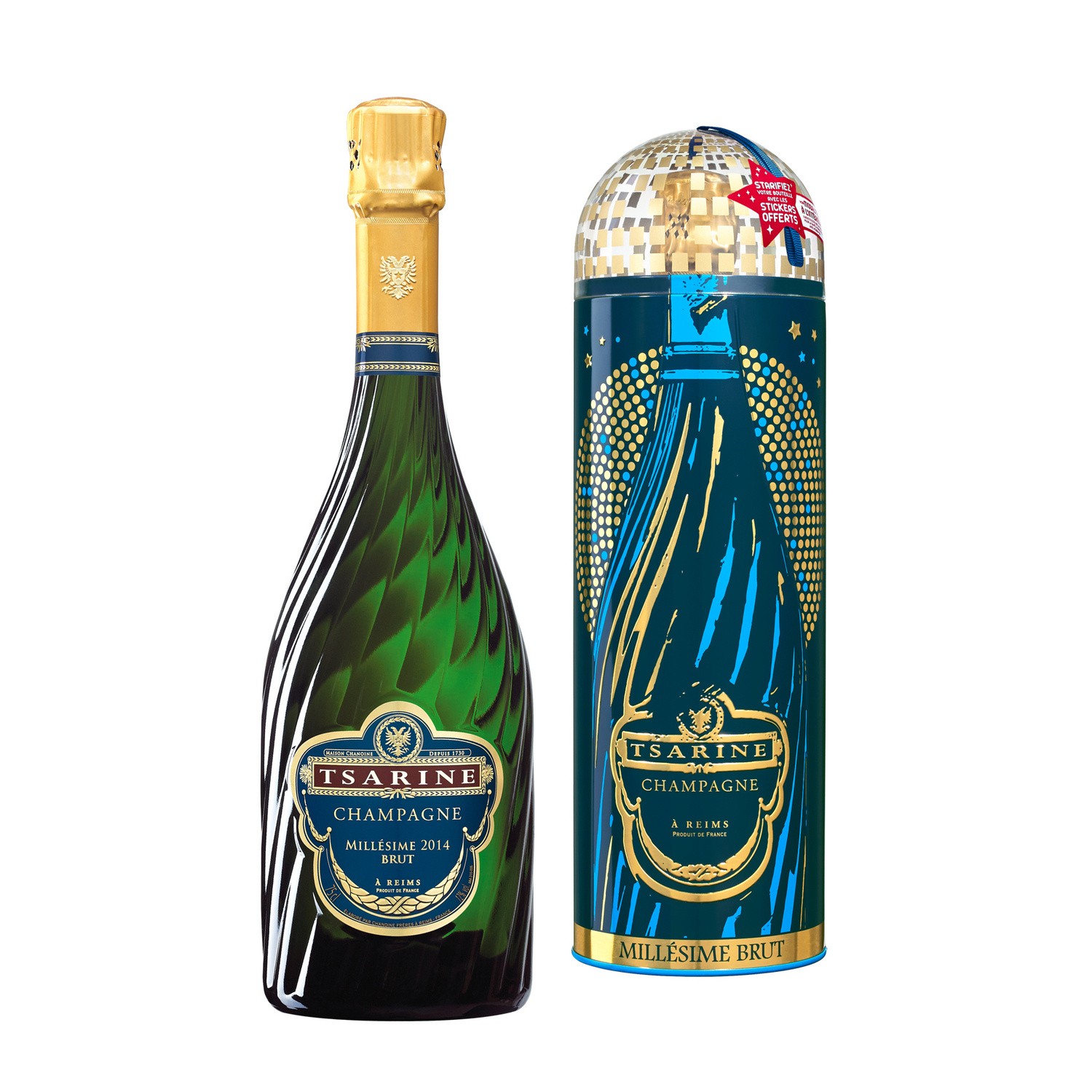 Champagne brut Star'In Box TSARINE