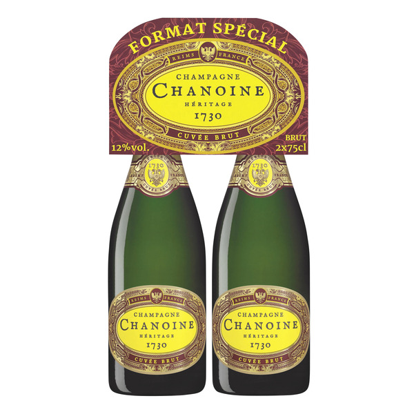 CHAMPAGNE CHANOINE BRUT HÉRITAGE 1730 code EAN 3416185017844 