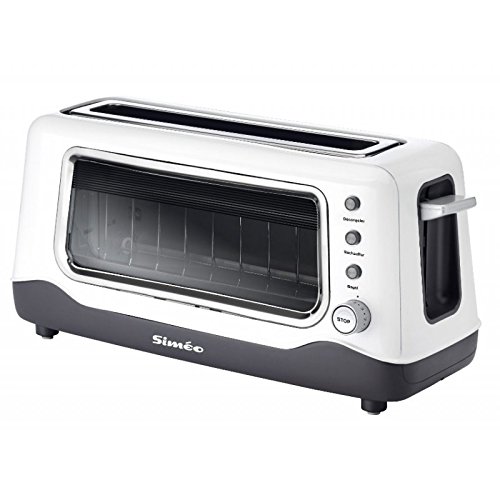 Simeo CP270 Grille Pain Ivoire/Verre