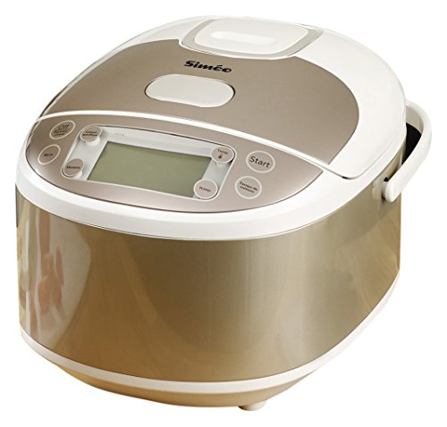 Simeo DK700 Multi Cuiseur Blanc/Inox Peint Cham...