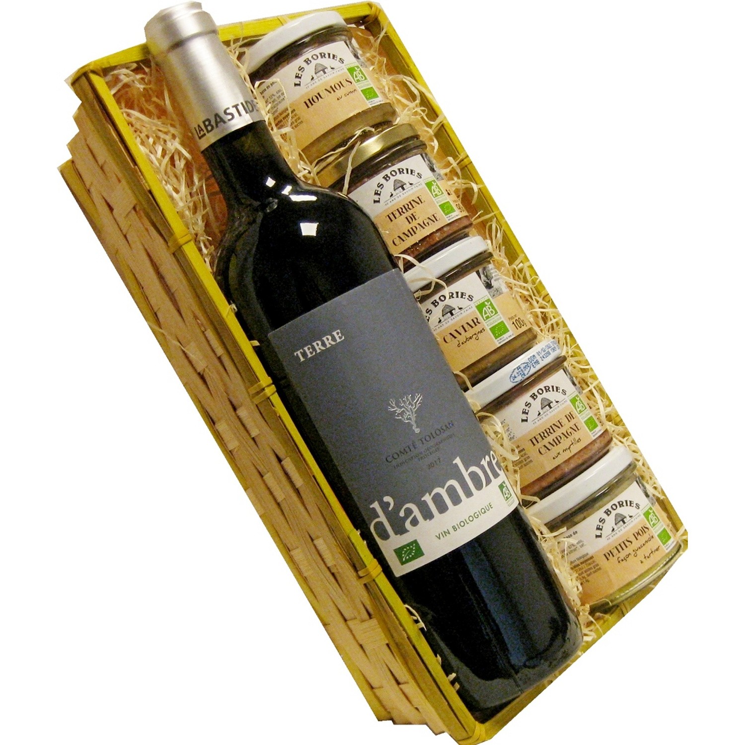 Corbeilles assortiments Bio LES BORIES