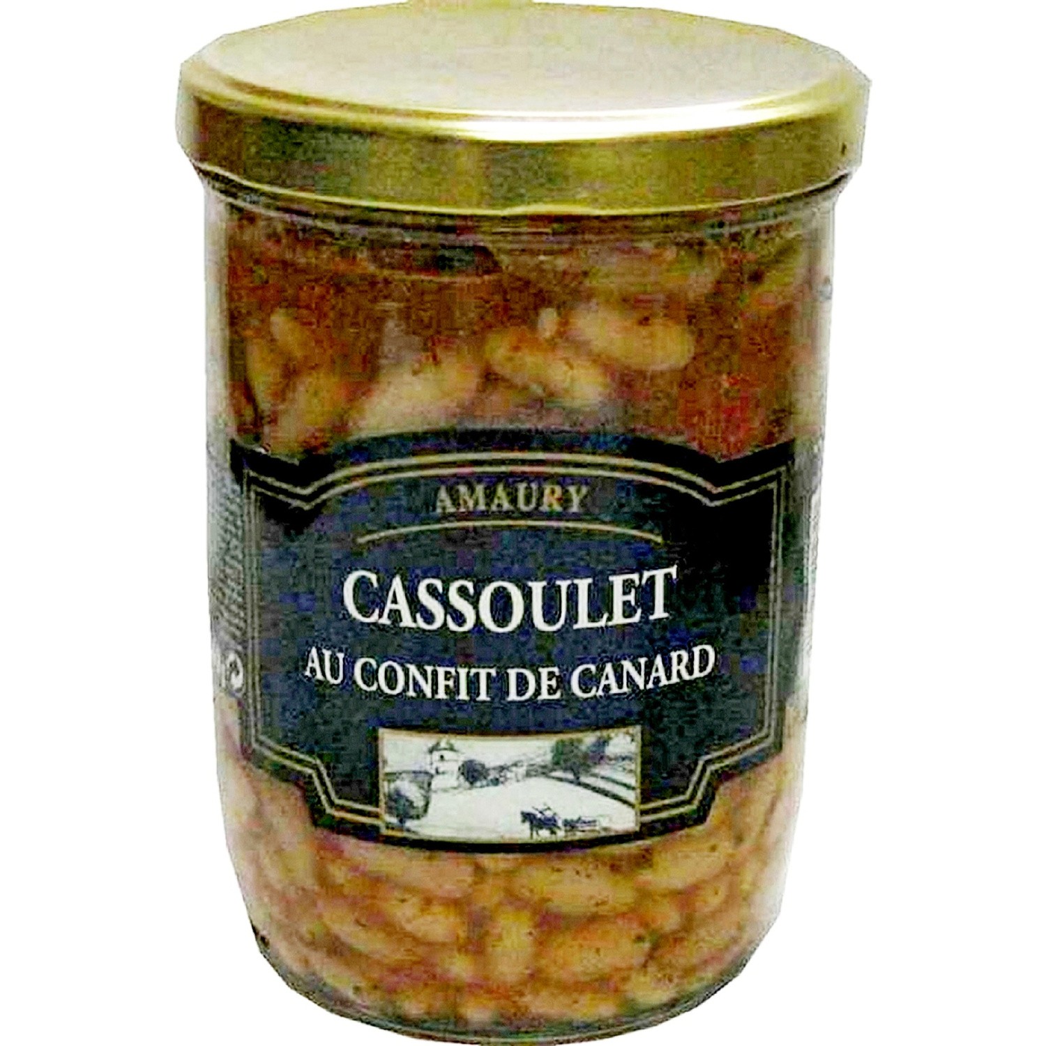 AMAURY Plat cuisiné cassoulet confit canard AMAURY code EAN 3416954404820 