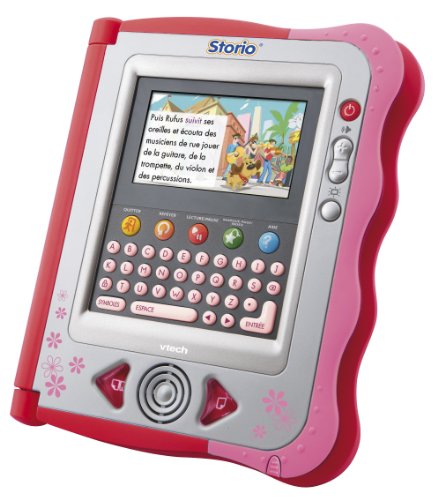 VTech Vtech - 115655 - Jeu Educatif Electronique - Console Storio + Jeu Rufus - Rose code EAN 3417761156551 