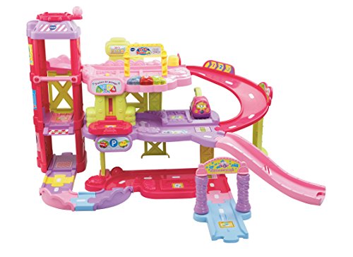 Vtech - 180055 - Maxi Garage Éducatif Rose + Ya...