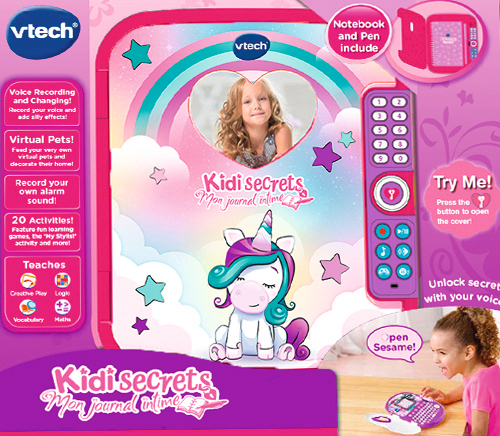 VTECH Kidisecrets Journal intime code EAN 3417761930052 