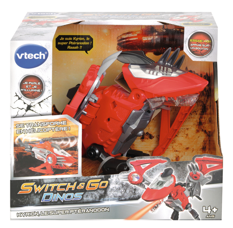 SWITCH & GO DINOS - KYRION SUPER PTERANODON (HE...