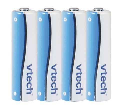 VTech Vtech - 201700 - Jeu Educatif Electronique - Pack de 4 Piles - AA / LR6 - Rechargeables code EAN 3417762017004 