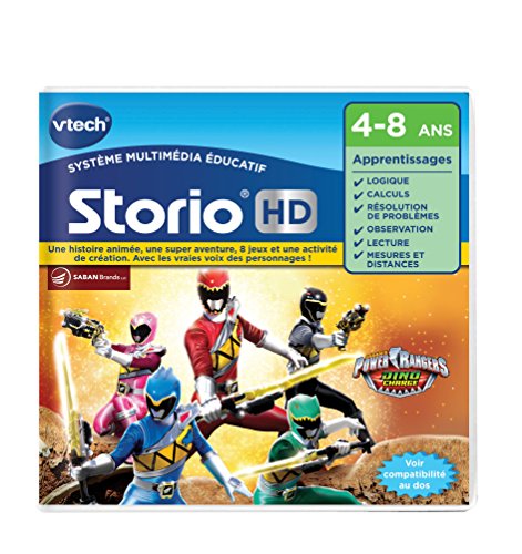 Vtech - 275005 - Jeu Hd Storio - Power Rangers