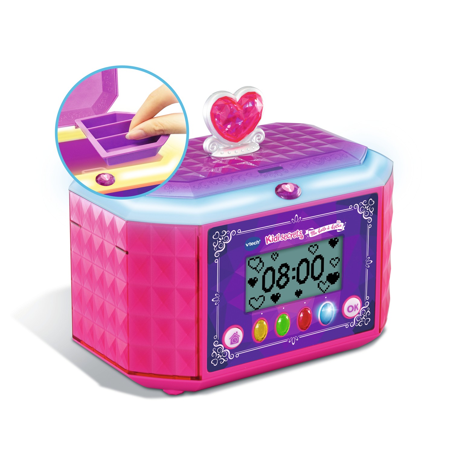 VTECH Boîte à bijoux kidisecrets VTECH code EAN 3417765299056 