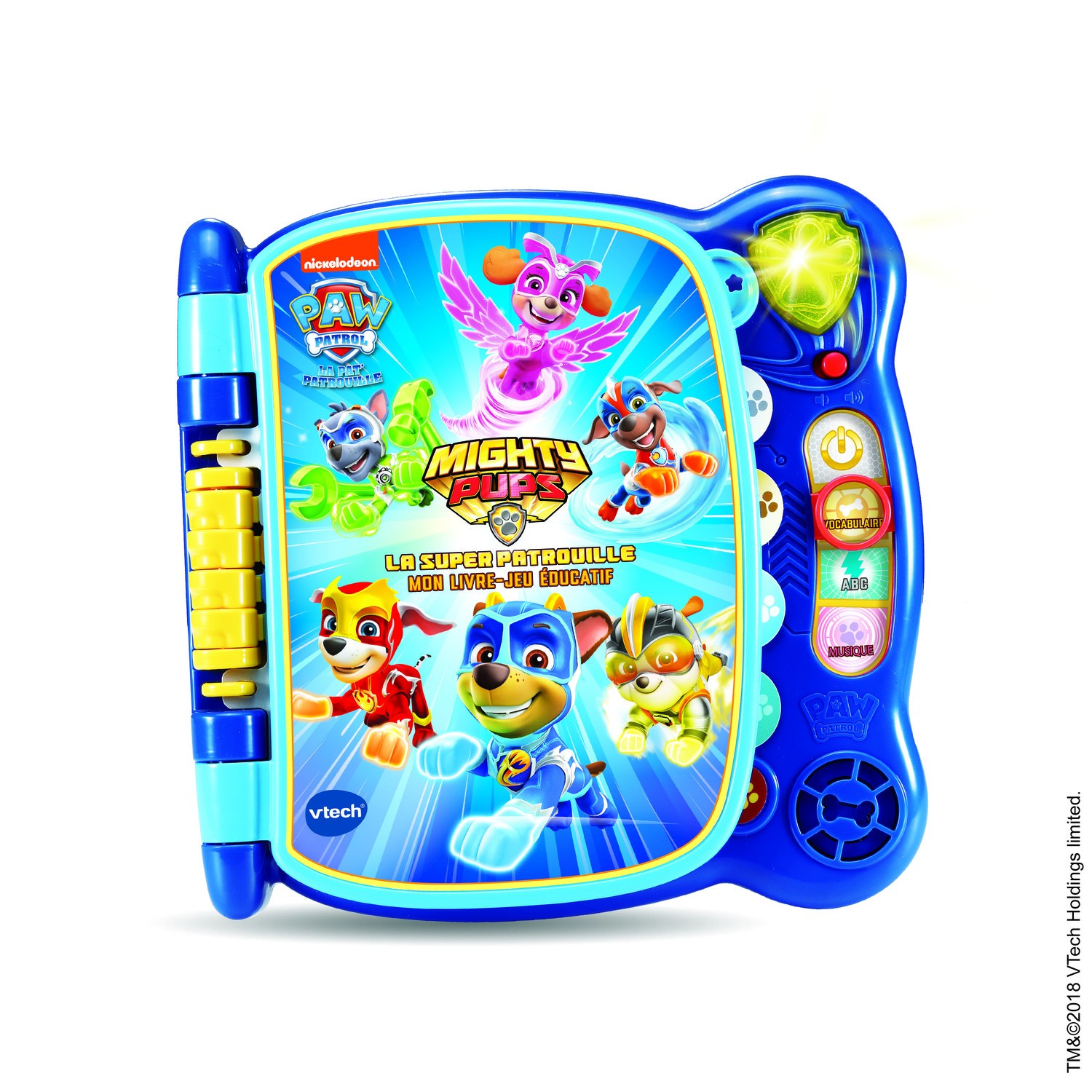 Livre éducatif pat patrouille VTECH