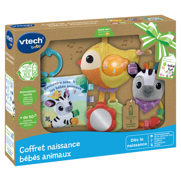 Coffret naissance bébés animaux 
