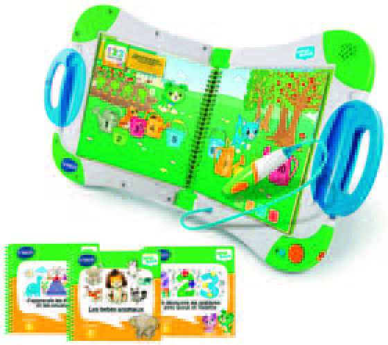 SUPER PACK MAGIBOOK + 3 LIVRES JEUX “VTECH”