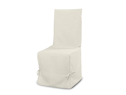 004033 panama housse de chaise coton ecru 50 x ...