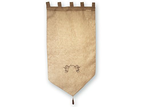 Soleil d'Ocre Brise-bise 45x90 cm anges  c./ lin code EAN 3418170420110 