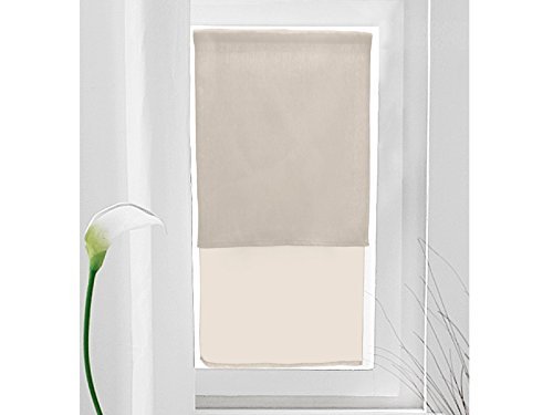 Brise-bise coton recyclé 45x90 cm panama lin