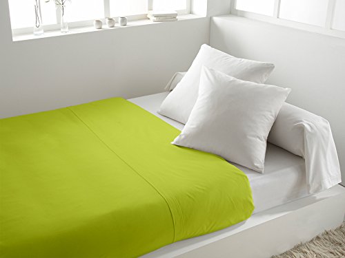 Atmosphère - 216213 - drap plat uni - 260 x 300 cm - atmo anis code EAN 3418172162131 