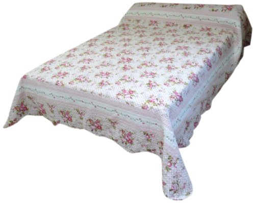 Couvre-lit boutis matelassé 220x240 cm cavaillon