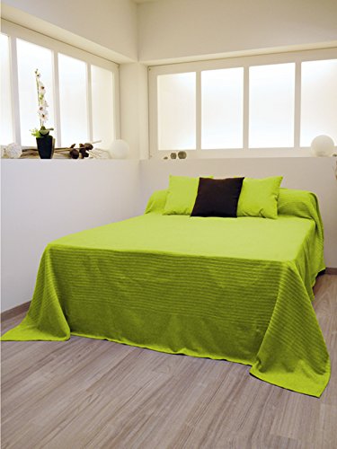 374064 couvre-lit alix anis 220 x 240 cm