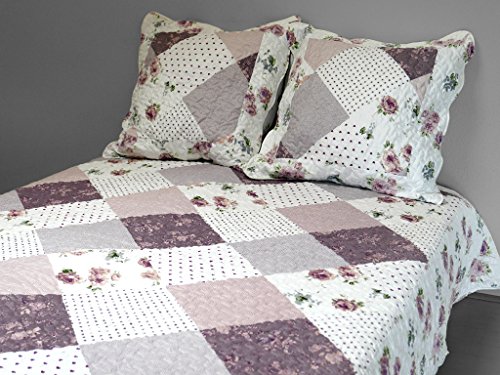 Soleil d'ocre 376095 NADIA Couvre-lit boutis ma...