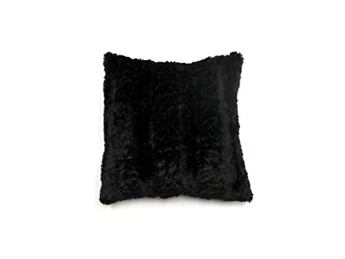 547375 laponie housse de coussin polyester noir...