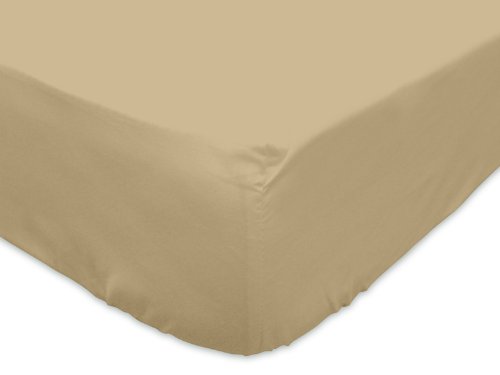613200 jersey drap housse coton ecru/taupe 200 ...