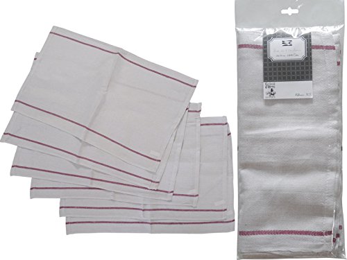 712000 lot de 12 torchons u.s coton multicolore...