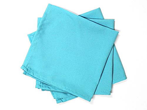 Lot de 3 serviettes de table alix turquoise 3418178382366 Soleil d'Ocre