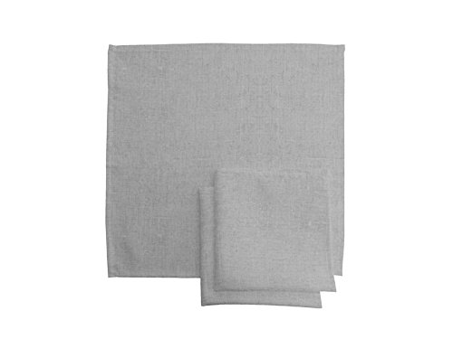 838287 lot de 3 mélanie serviettes de table pol...