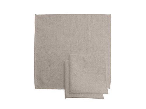 838288 lot de 3 mélanie serviettes de table pol...