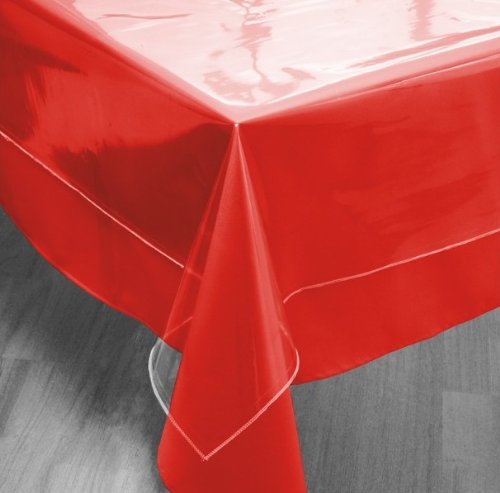 Nappe rectangle transparente 140x200 cm cristal