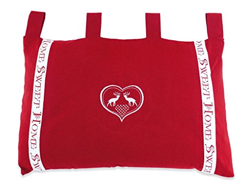 Tête de lit brodé déhoussable 45x70 cm SWEET HO...