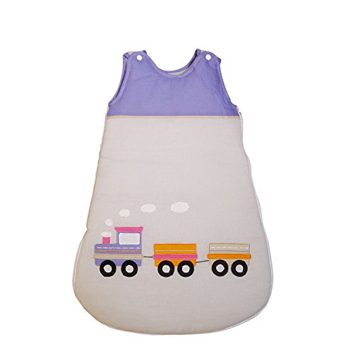 Gigoteuse brodée train parme