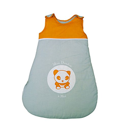 Gigoteuse brodée mon doudou gris