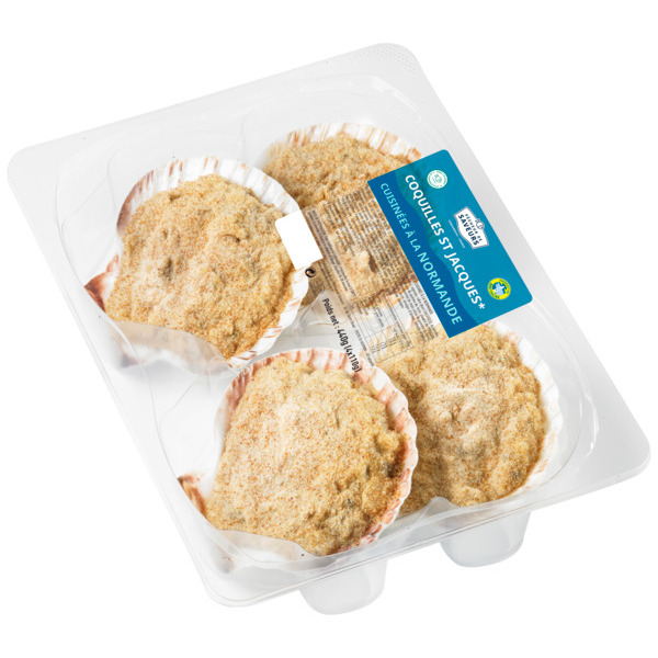 COQUILLES SAINT JACQUES MSC CUISINÉES À LA NORM...