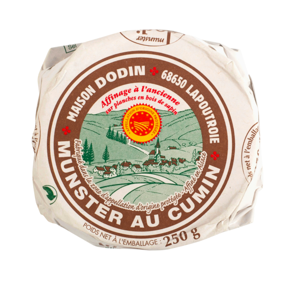 MAISON DODIN MUNSTER AU CUMIN AOP 
 code EAN 3418912504689 