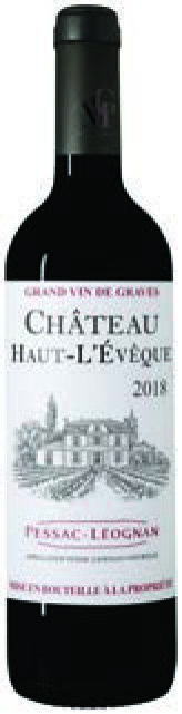 AOP(1) PESSAC-LÉOGNAN CHÂTEAU HAUT-L’ÉVÊQUE 2018. 3419491722181 (3419491722181)